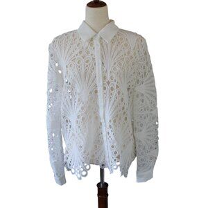 Shein Large Shirt White